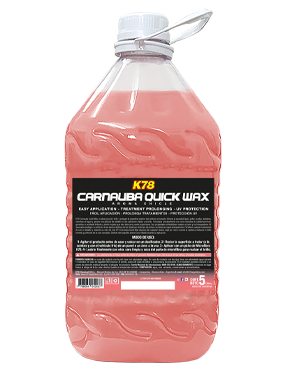 CARNAUBA QUICK WAX K78 CERA PREMIUM AROMA CHICLE | 5 LITROS