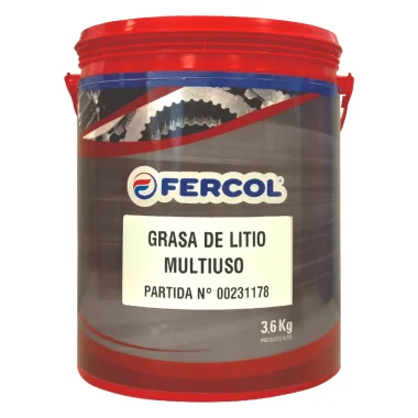 GRASA DE LITIO MULTIUSO AMBAR X 3.6 KG