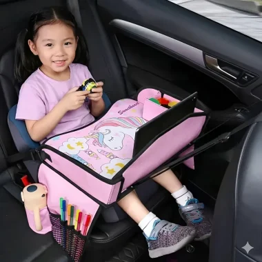 Bandeja Asiento Auto Cochecito Niños Impermeable Viajes marca Lolita