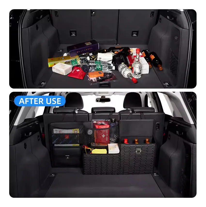 Organizador Baul Trasero Universal Auto Suv Multiuso - Imagen 3