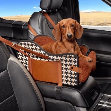 Asiento Para Auto Perro Gato Mascota Transportador ,funda, marca Lolita