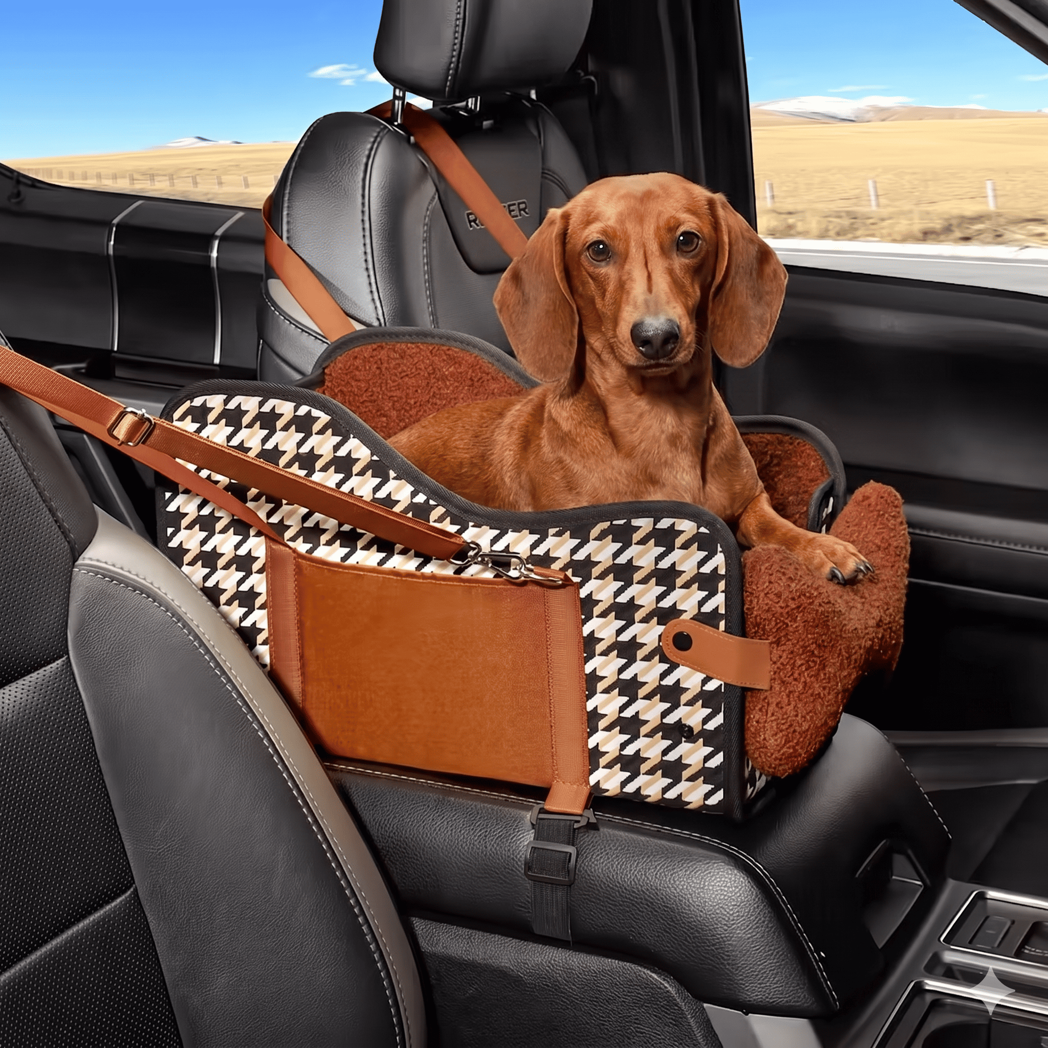 Asiento Para Auto Perro Gato Mascota Transportador ,funda, marca Lolita