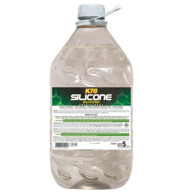Silicona AROMATIZADA PARAI NTERIORES,PLASTICOS Y ALFOMBRAS 5 LITROS