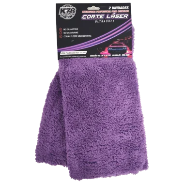 MICROFIBRA PROFESIONAL CORTE LASER ULTRA SOFT 40X40 CM