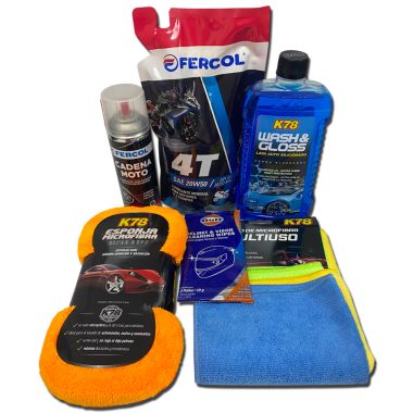 Kit Biker Fercol & K78 - Mantenimiento Engine & Wash
