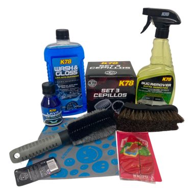 Kit Power Cleaning - Cepillos Taladro, Exterior E Interior