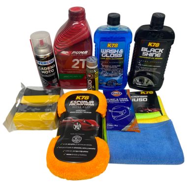 Kit Moto 2T Puma & K78 - Full Service & Detailed Wash