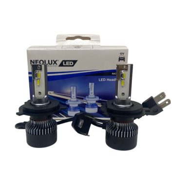 Kit Lámparas Led H4 Neolux 12V Luz Blanca Alta / Baja