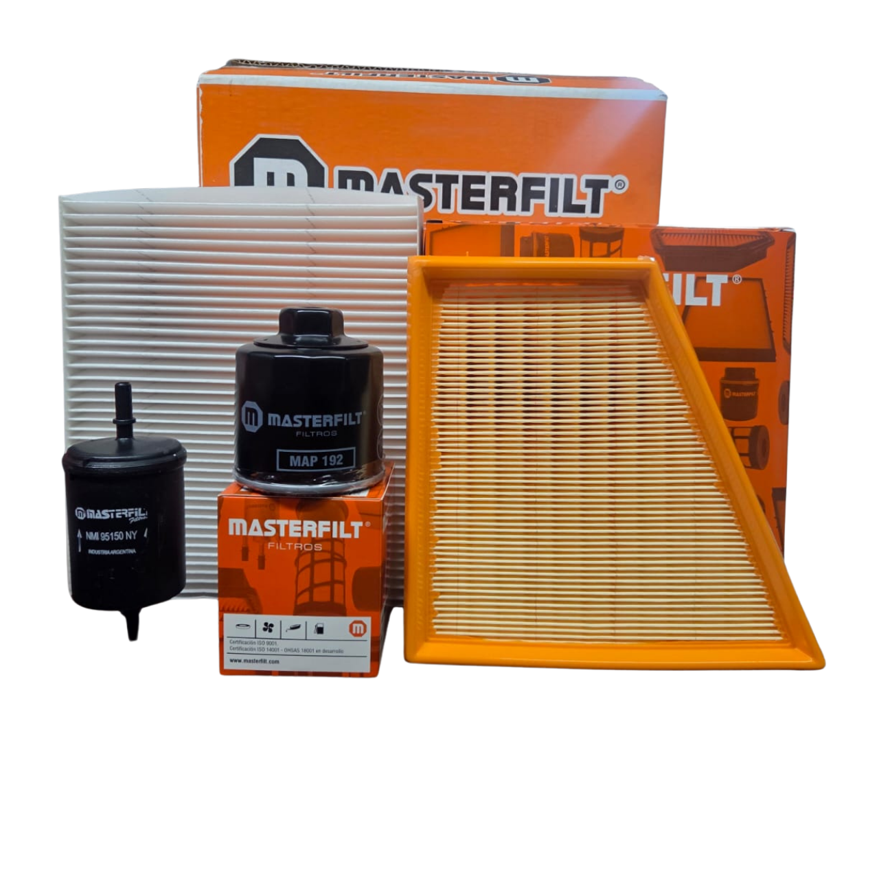 Kit 4 Filtros para Volkswagen Suran Gol trend 1.6